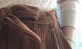 pantalone di velluto