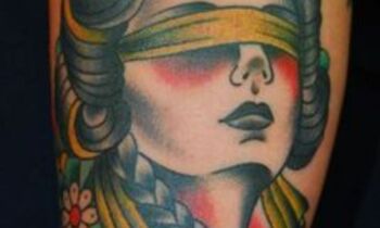 dea bendata tattoo