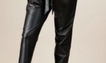 pantaloni in pelle
